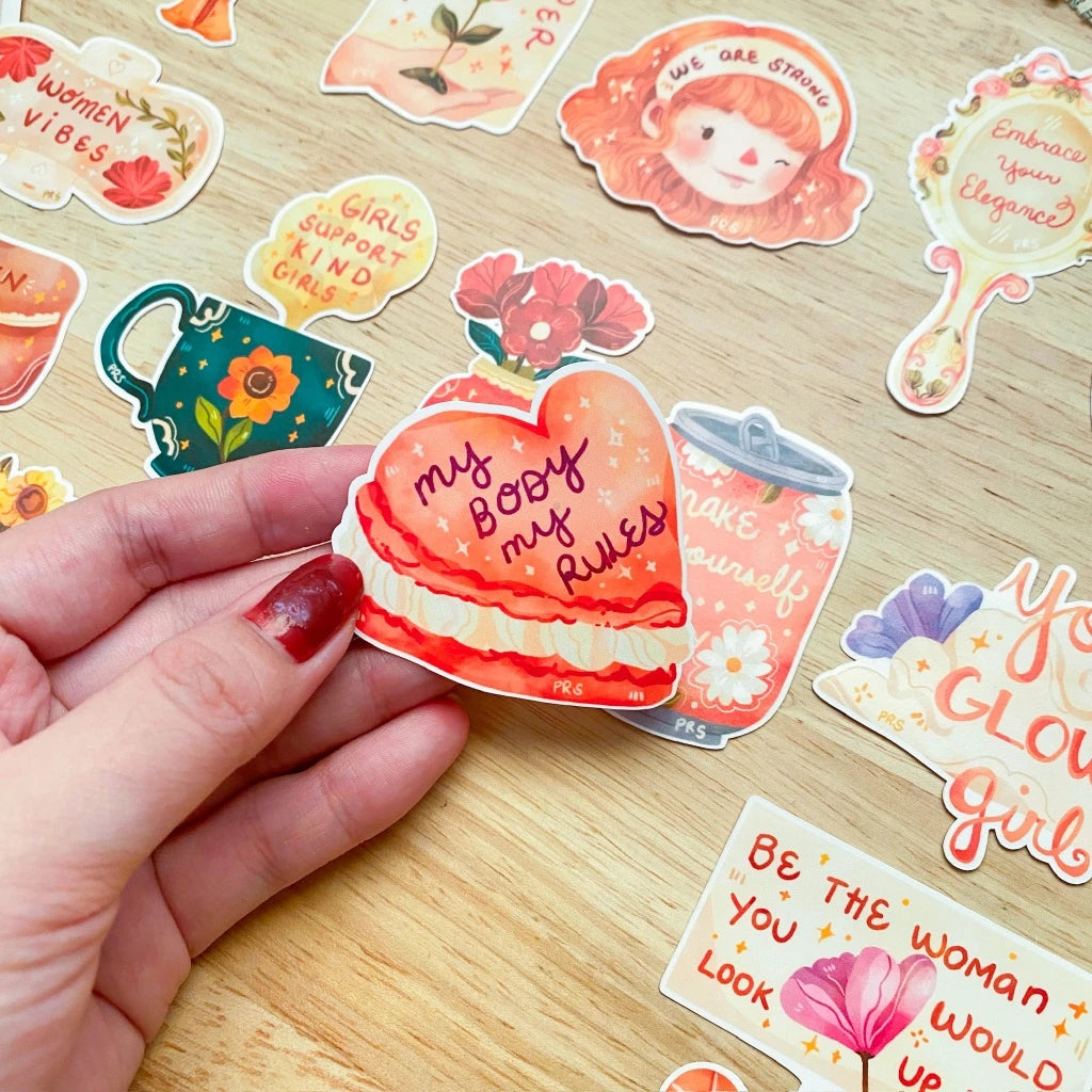PaperaicaShop Feminist Sticker Pack