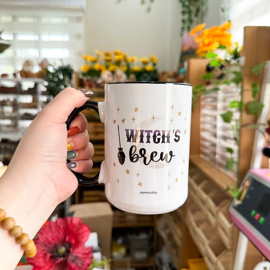 PaperaicaShop Witch Halloween Mug