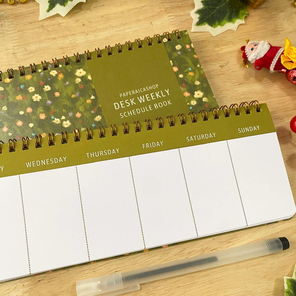 PaperaicaShop Weekly Schedule Book