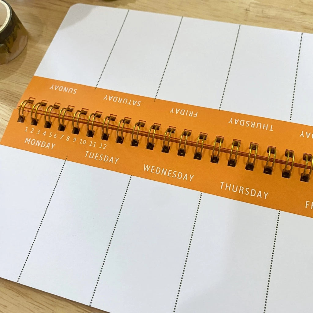 PaperaicaShop Weekly Schedule Book