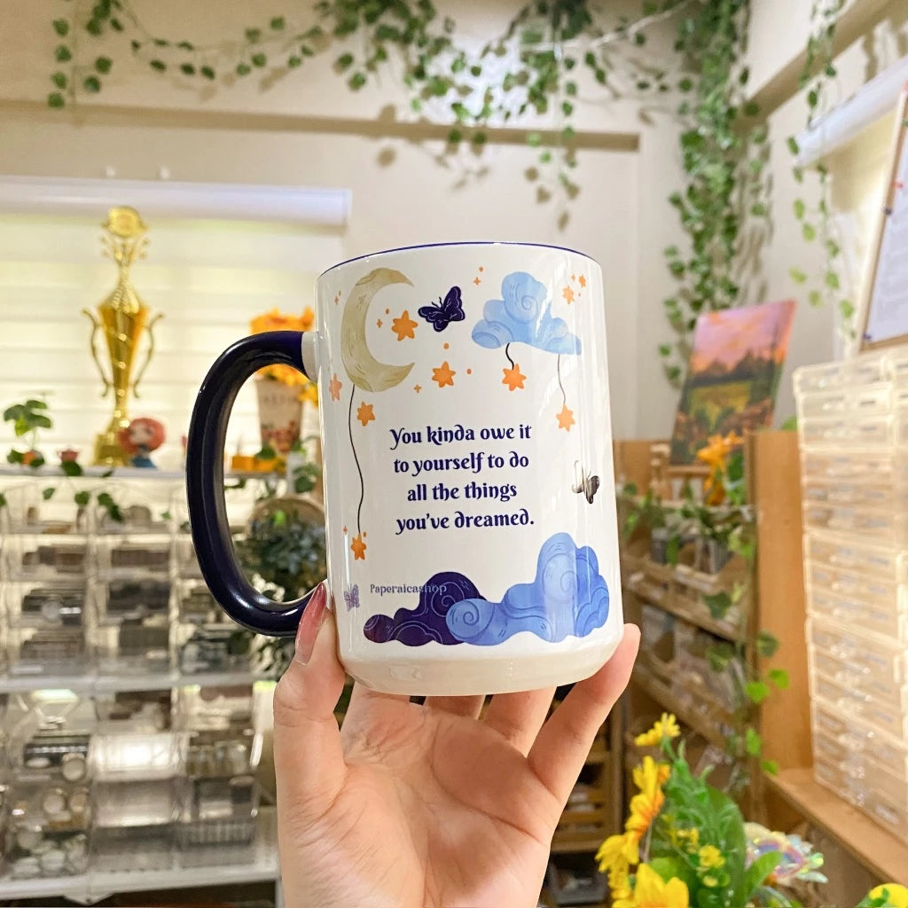 PaperaicaShop Comfy Lunar Witch Mug