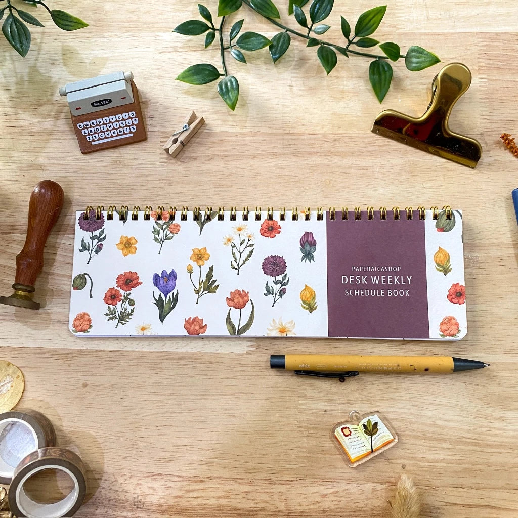 PaperaicaShop Weekly Schedule Book