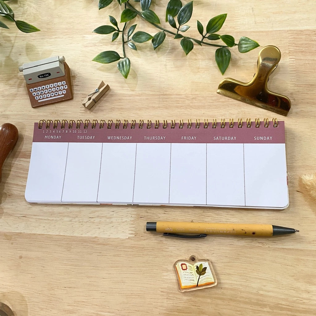 PaperaicaShop Weekly Schedule Book