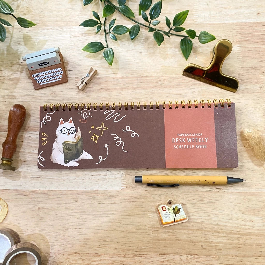 PaperaicaShop Weekly Schedule Book