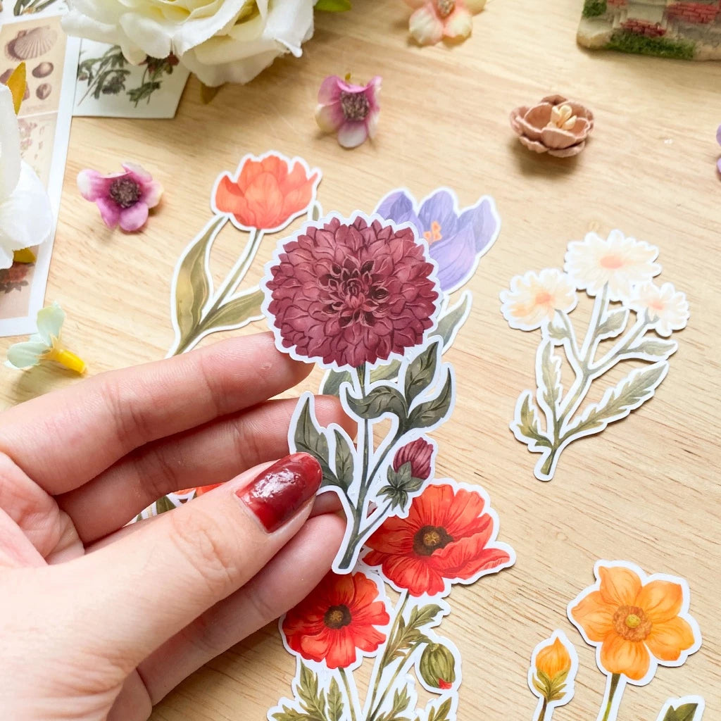 PaperaicaShop Spring Florals Sticker Pack