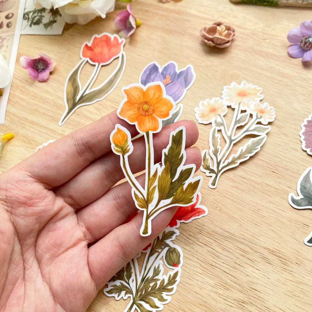PaperaicaShop Spring Florals Sticker Pack