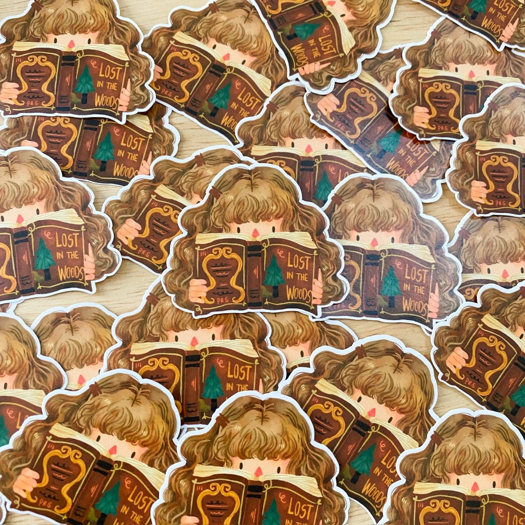 PaperaicaShop Lost in the Woods Vinyl Sticker