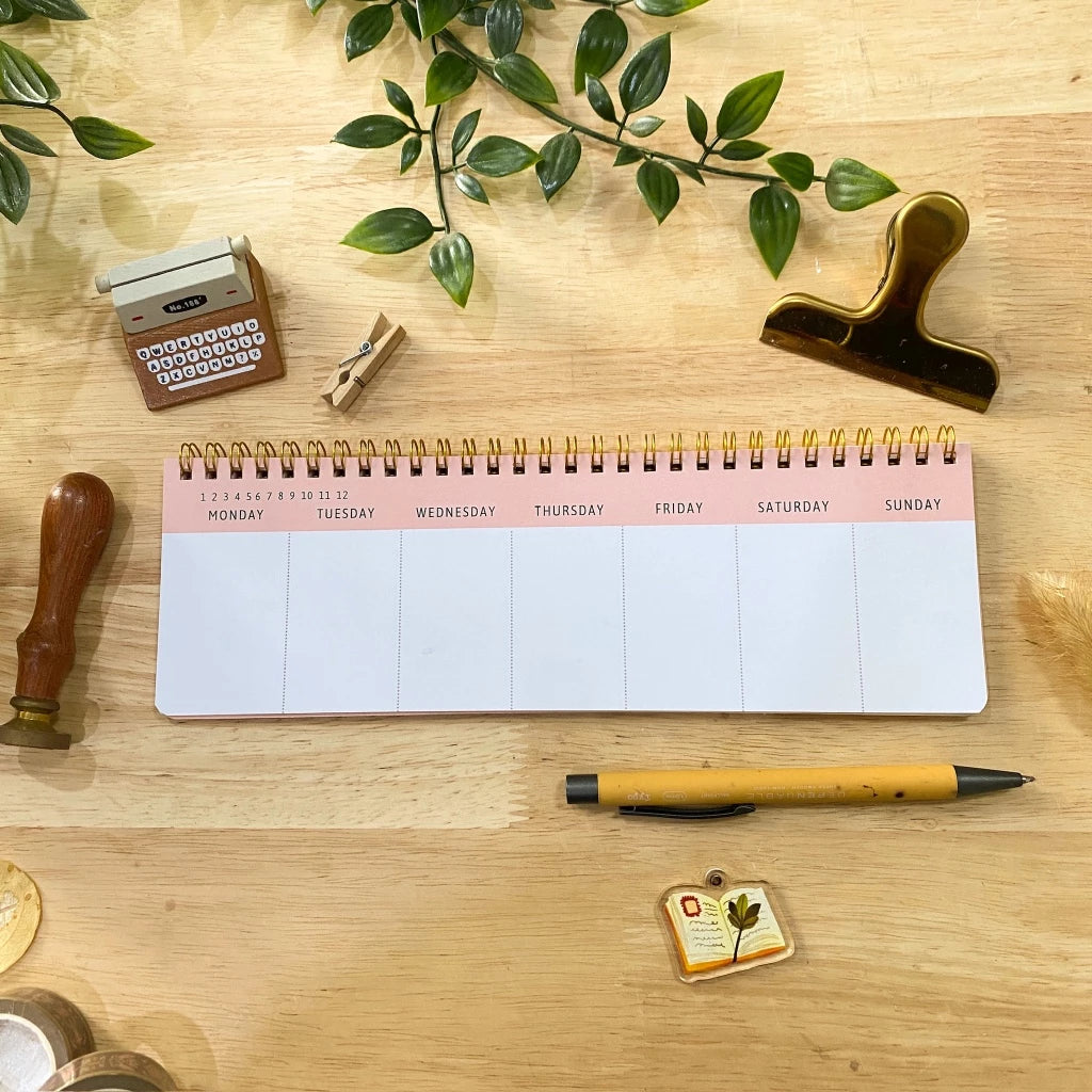 PaperaicaShop Weekly Schedule Book