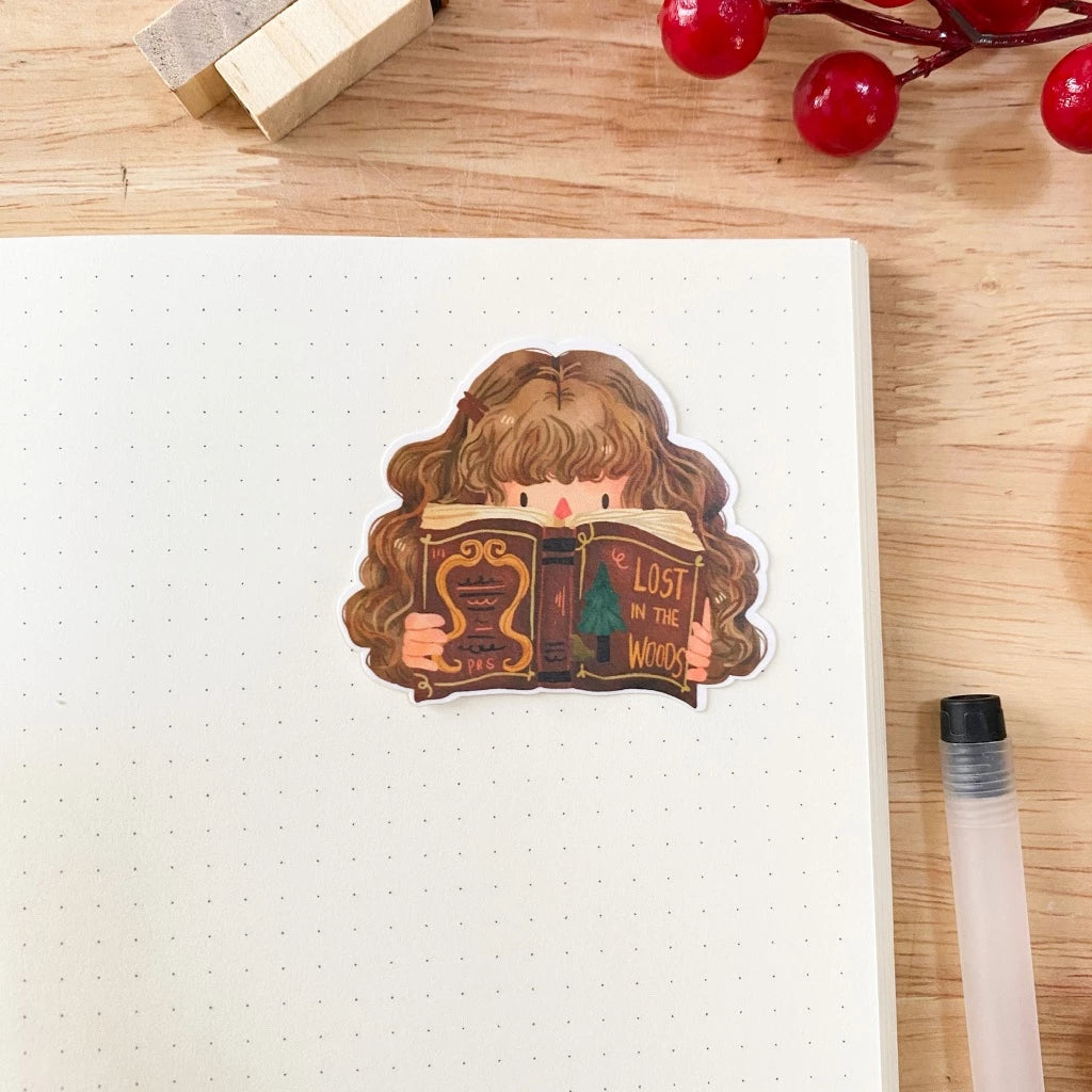 PaperaicaShop Lost in the Woods Vinyl Sticker