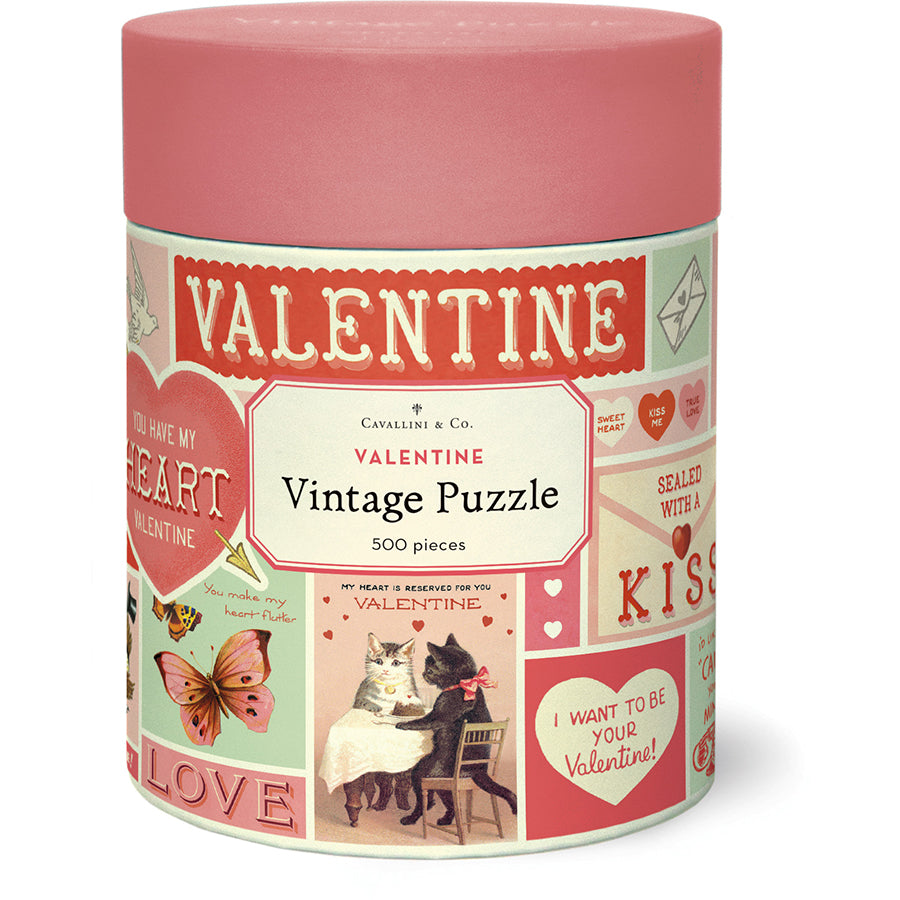 Valentine 500 Piece Puzzle Cavallini & Co