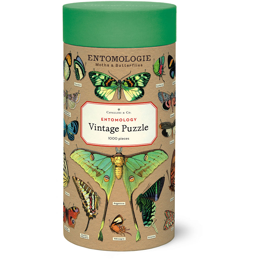 Cavallini & Co 1,000 Piece Puzzle - Entomology