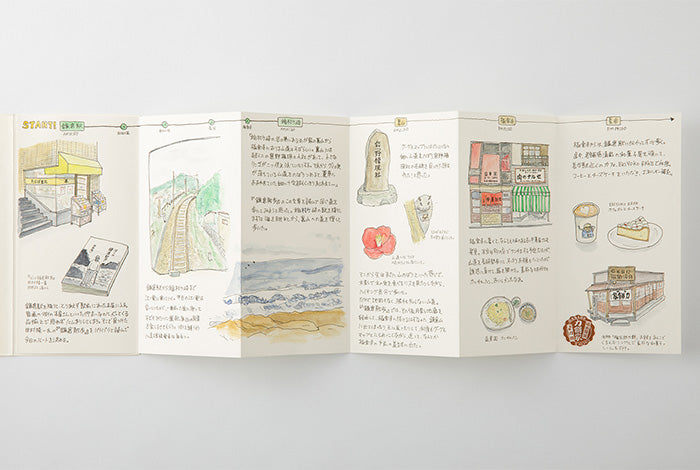 TRAVELER'S notebook 032 Accordion Fold Paper (Regular Size)