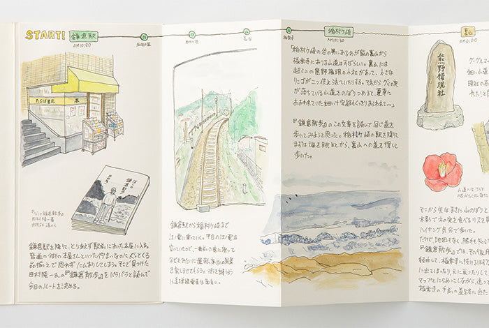 TRAVELER'S notebook 032 Accordion Fold Paper (Regular Size)