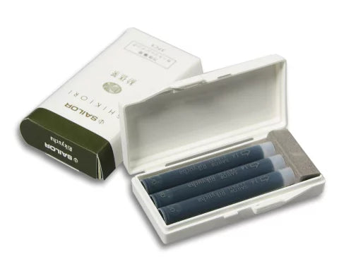 Sailor Shikiori Fountain Pen Ink Cartridges - Rikyucha
