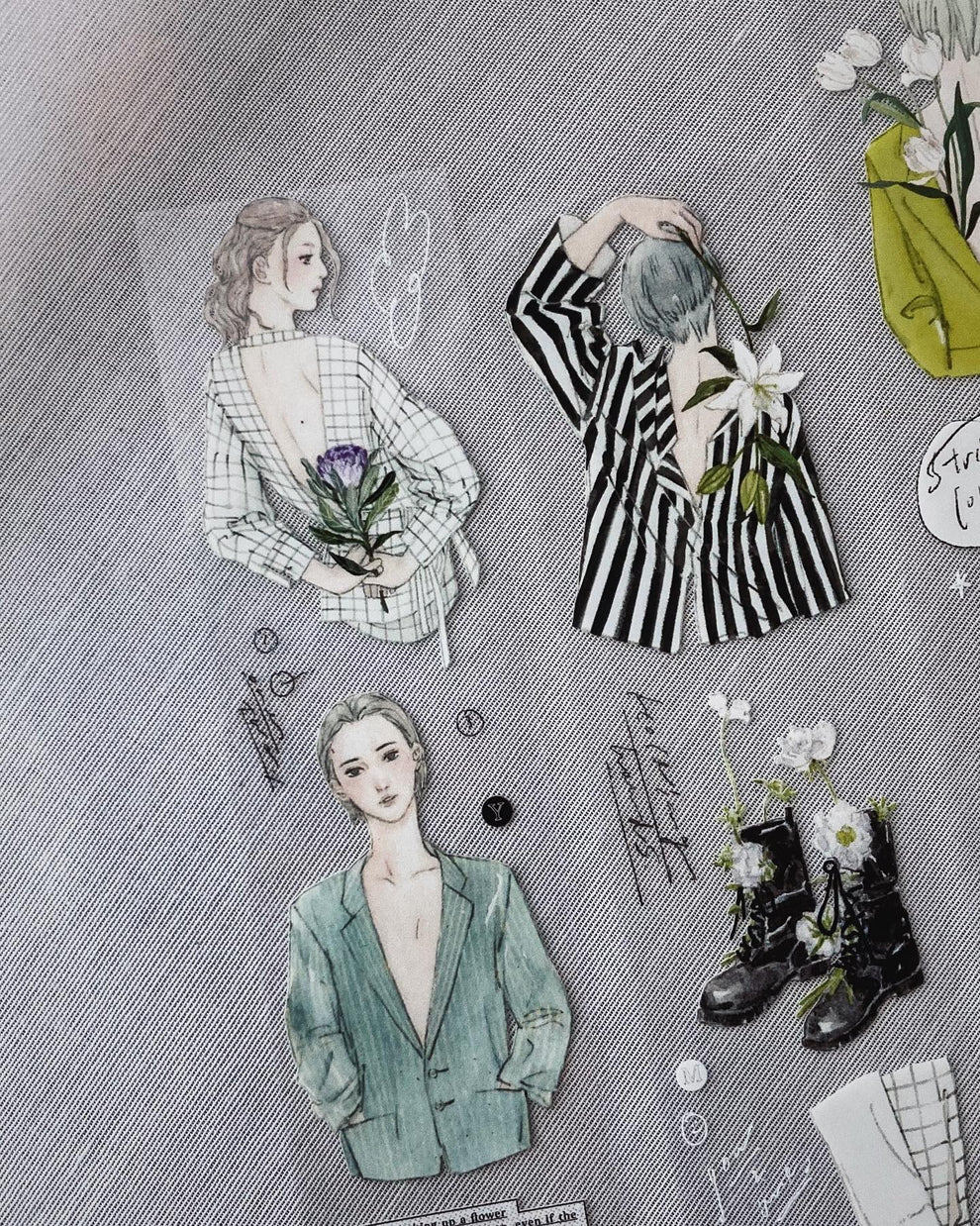 somesortof.fern Glossy PET Tape - Bird of Paradise