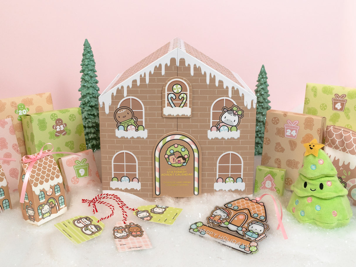 Gingerbread Holiday Advent Calendar