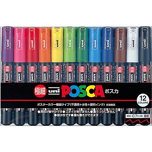 Posca PC-1M Multicolor Set