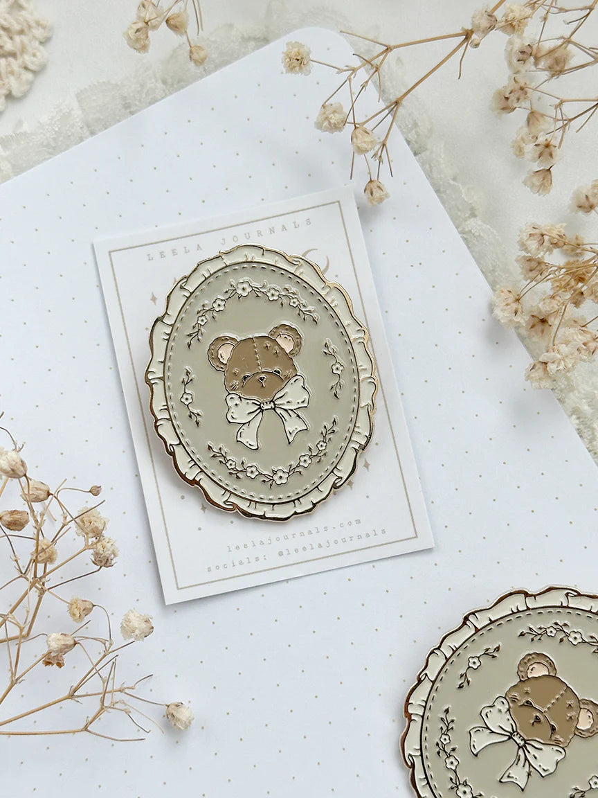 Teddy Bear Journaling Clip