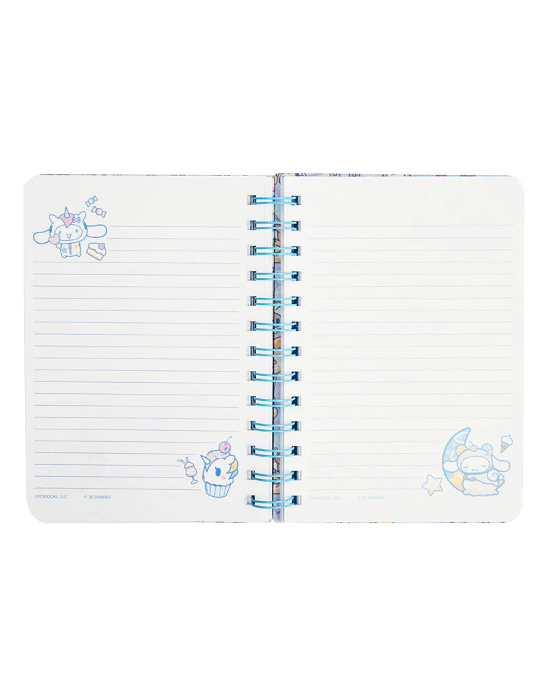 tokidoki x Cinnamoroll Sweet Treats Spiral Notebook