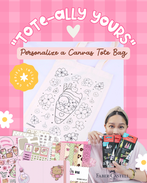 Tote-ally Yours: Personalize a Canvas Tote Bag with Mommy Lhey