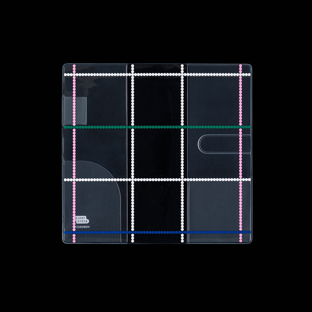 Hobonichi 2027 - Yoshie Watanabe: Clear Cover for Weeks (Dotted Plaid)