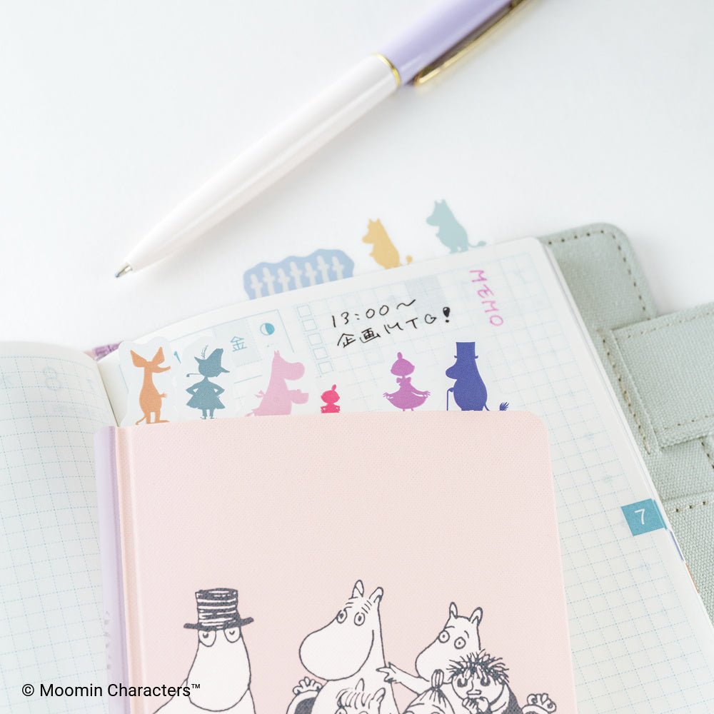Hobonichi 2027 - Moomin: Index Sticky Notes (Friends of Moominvalley)