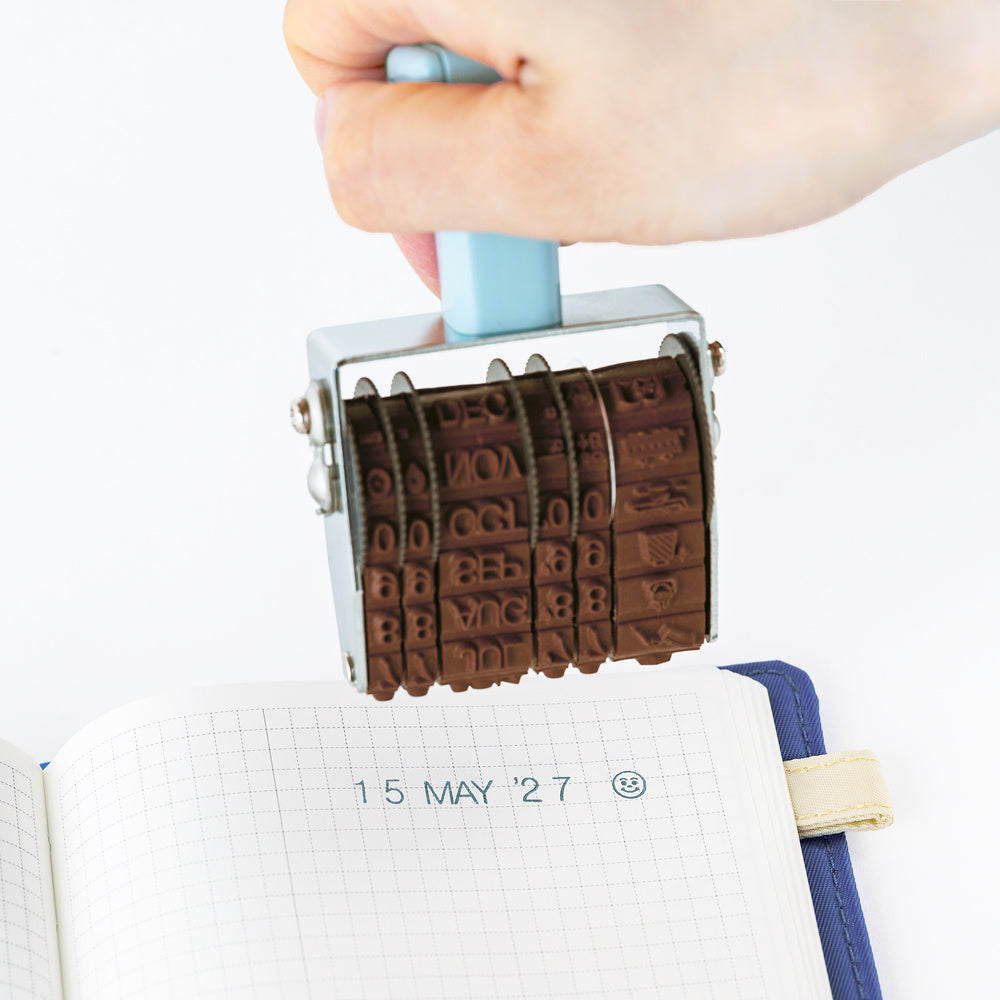 Hobonichi 2027 - Collect & Collage: Daily Memories - Rotating Stamp