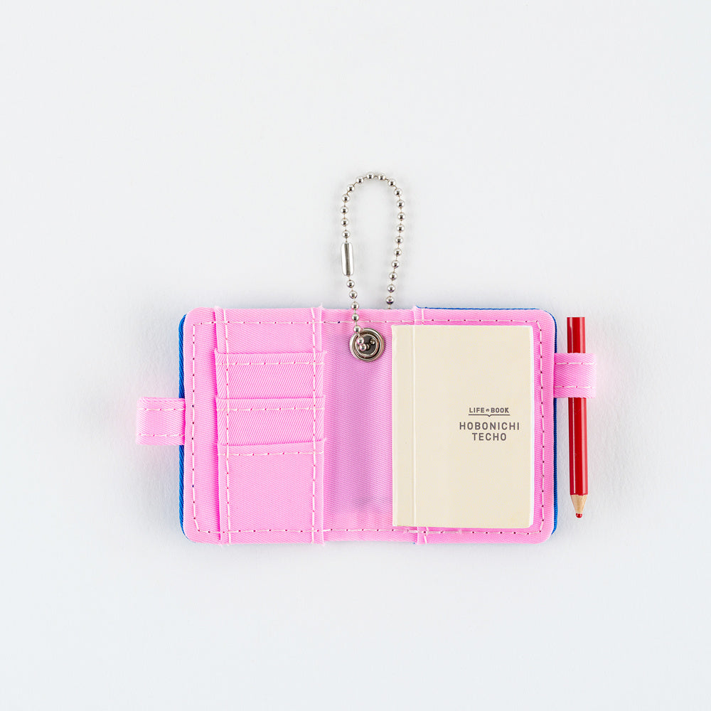 Hobonichi 2027 - Hobonichi Techo Mini Keychain (Blue x Pink)