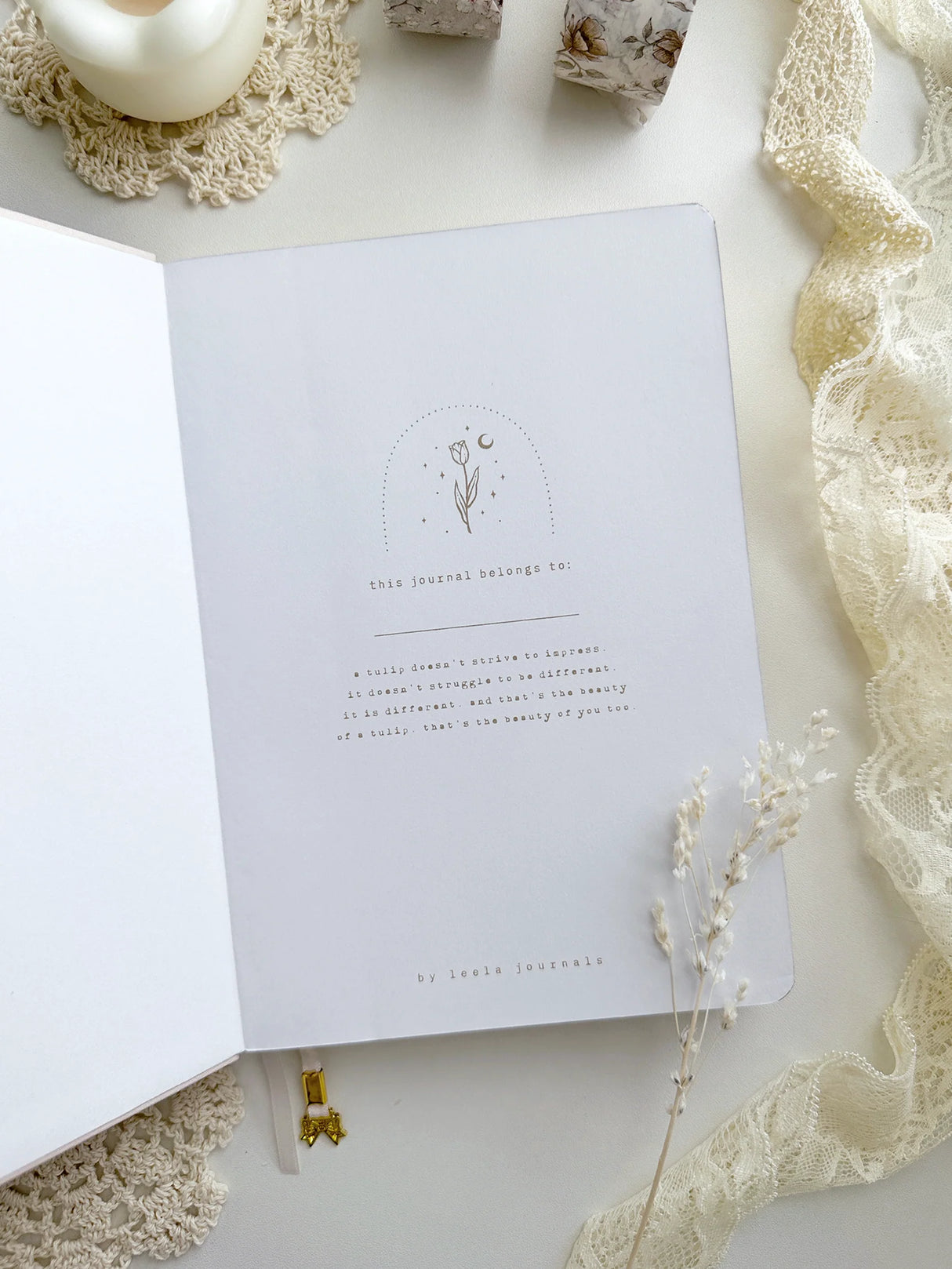 Tulip Notebook A5 (dotted)