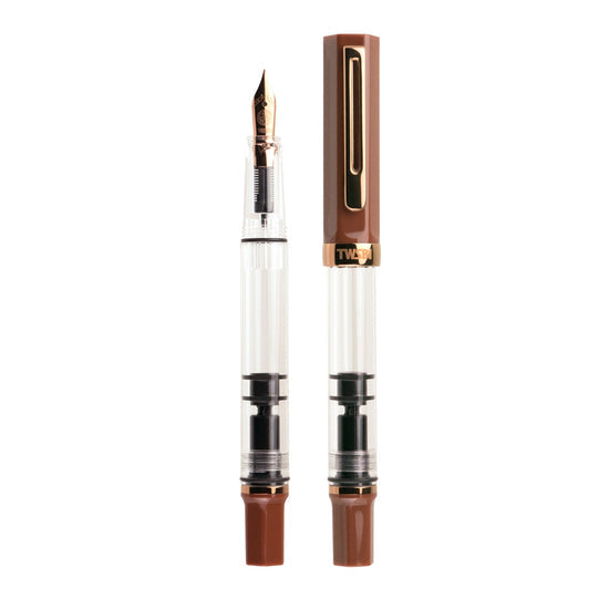 TWSBI ECO Espresso Fountain Pen with Bronze Trim