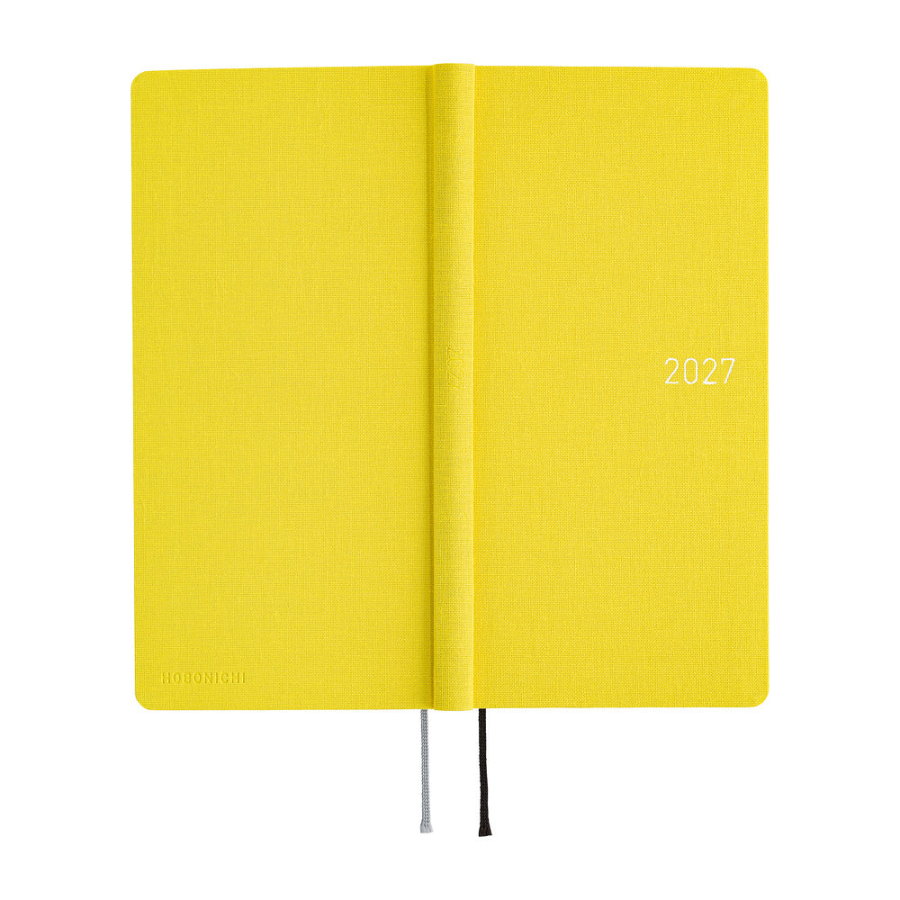 Hobonichi Techo Weeks 2027 - Colors: Canaria Yellow