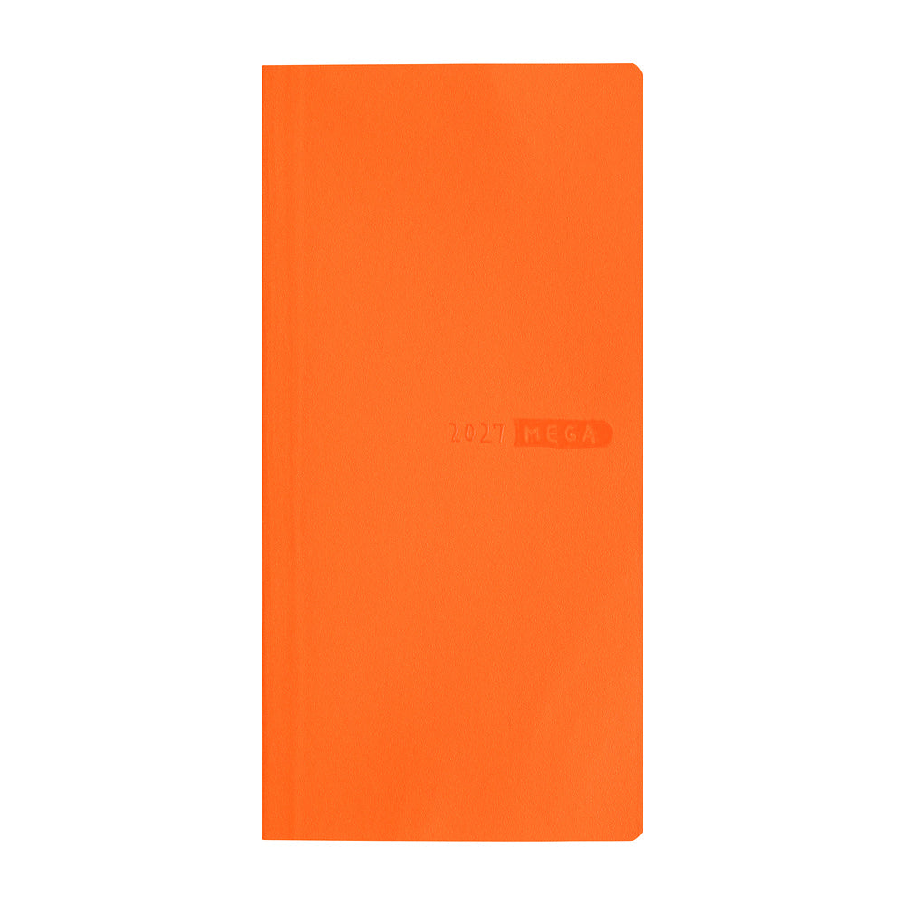 Hobonichi Techo Weeks Mega 2027 - Sneaker: Mandarin Orange