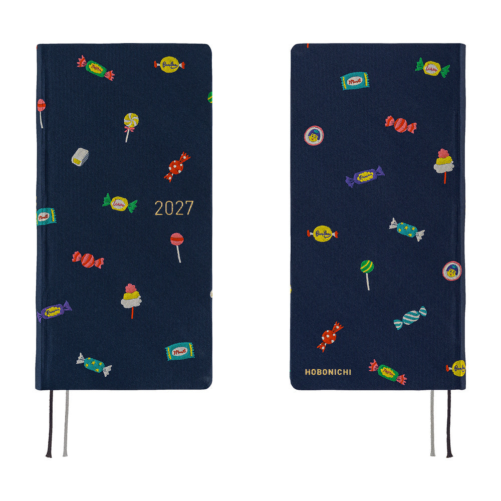 Hobonichi Techo Weeks Mega 2027 - Bow & Tie: Candy Dream