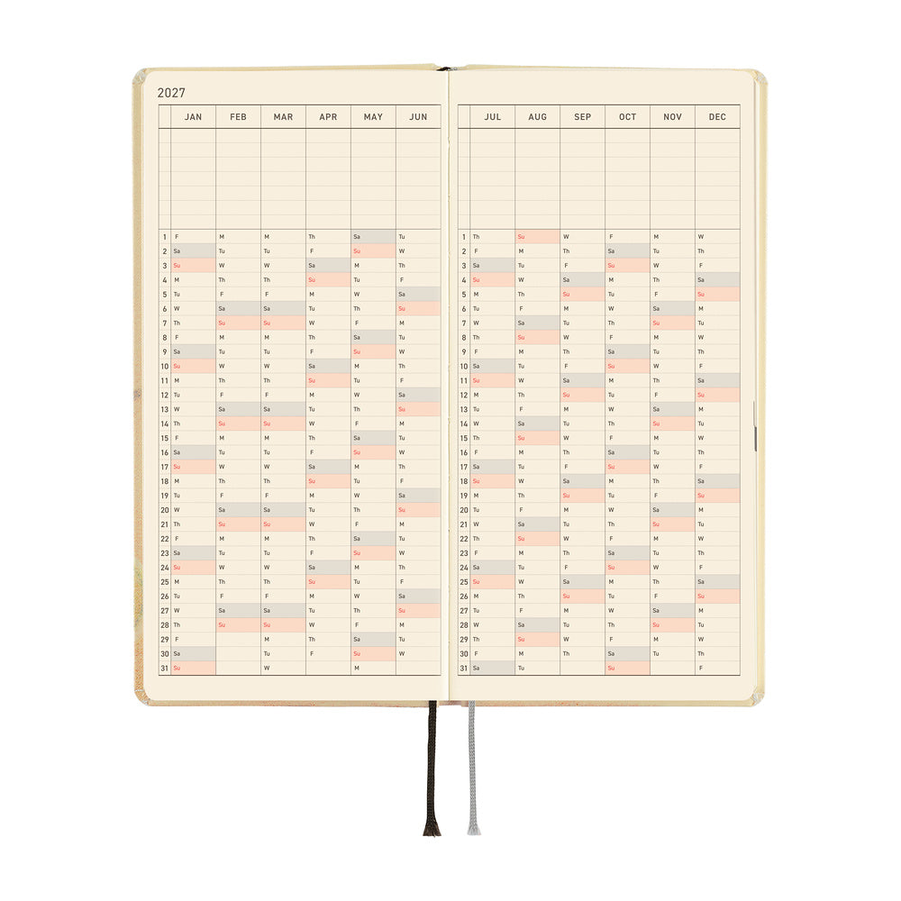 Hobonichi Techo Weeks 2027 - Akiko Miyakoshi: Once, in Spring