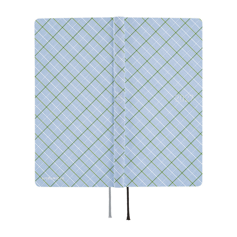Hobonichi Techo Weeks 2027 - Shirt Fabric: Graph Plaid