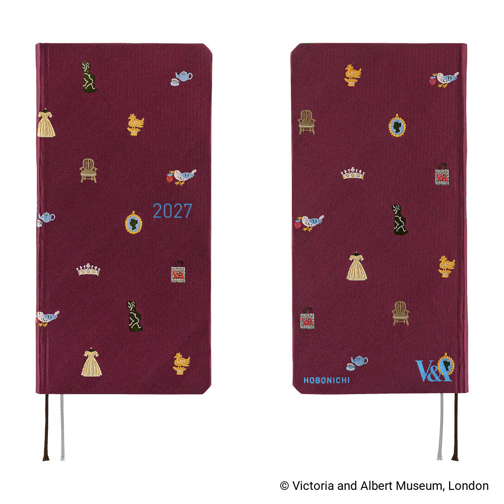 Hobonichi Techo Weeks 2027 - V&A Series: Welcome to the V&A