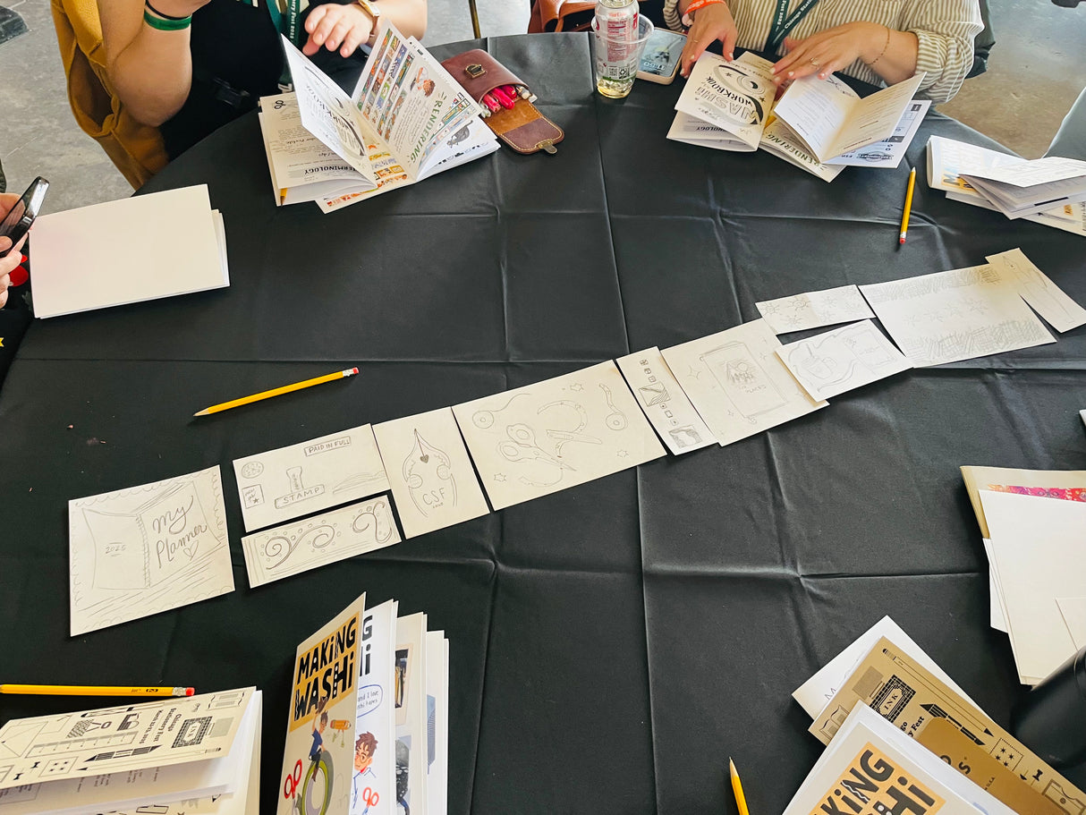 Making Washi with Riley's Desk