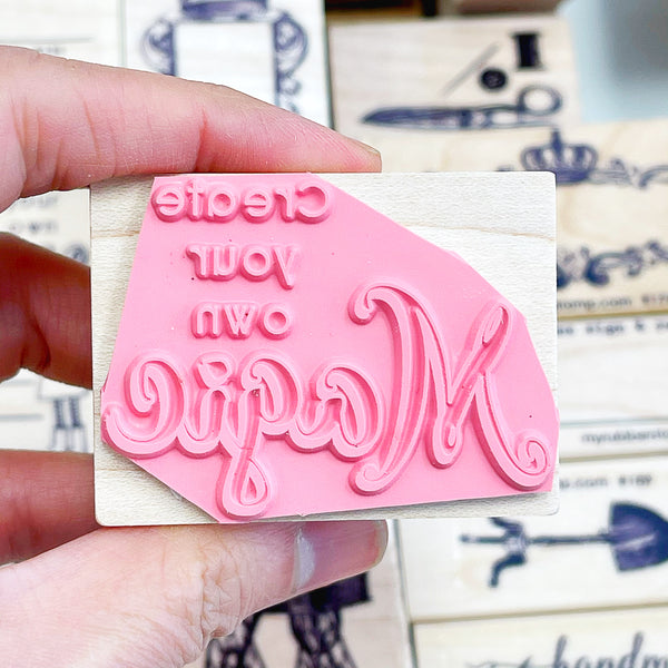 Create Your Own Magic Rubber Stamp