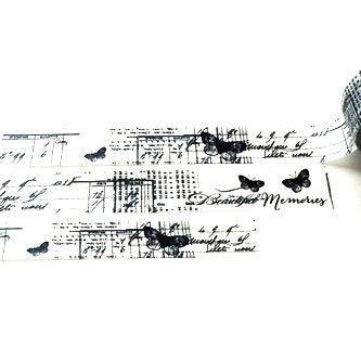 Rustic Butterfly Washi Tape
