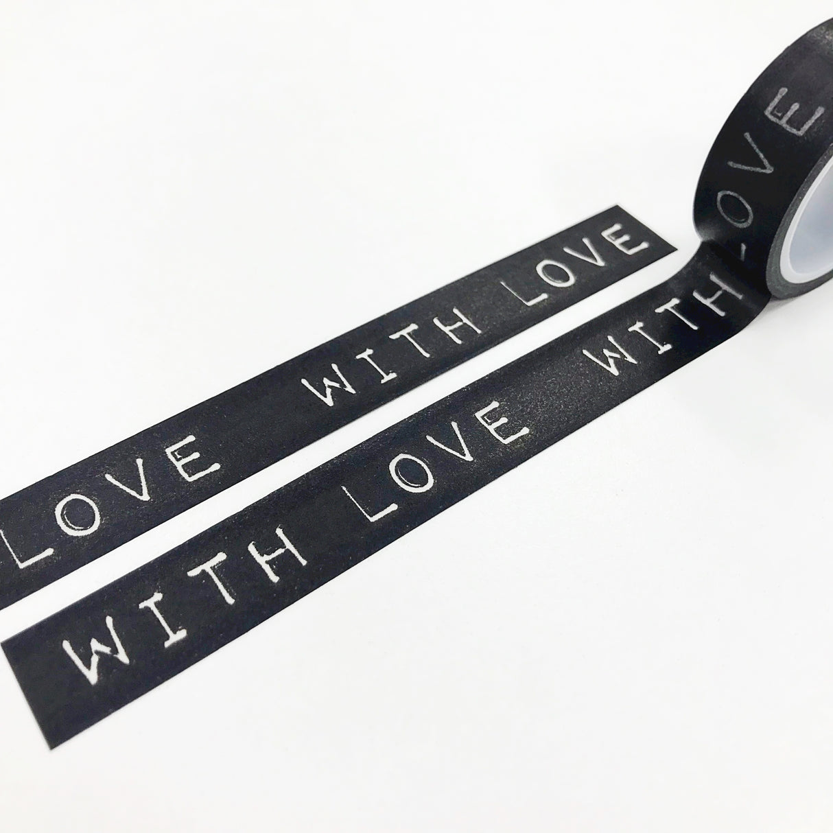 With Love Typewriter Font Washi Tape at Little Craft Place Washi Wall