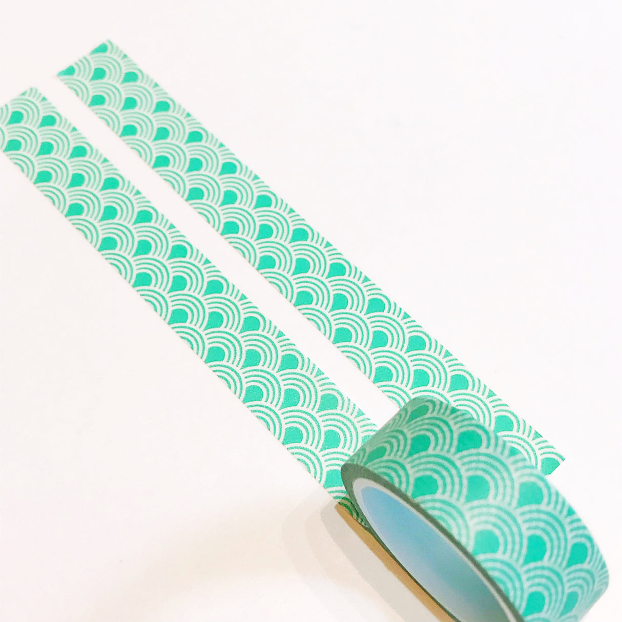 Cinta washi con patrón de ondas