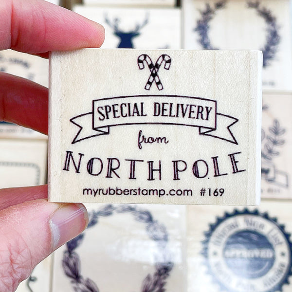 Santa's Special Delivery: Children's North Pole Stamp Christmas
