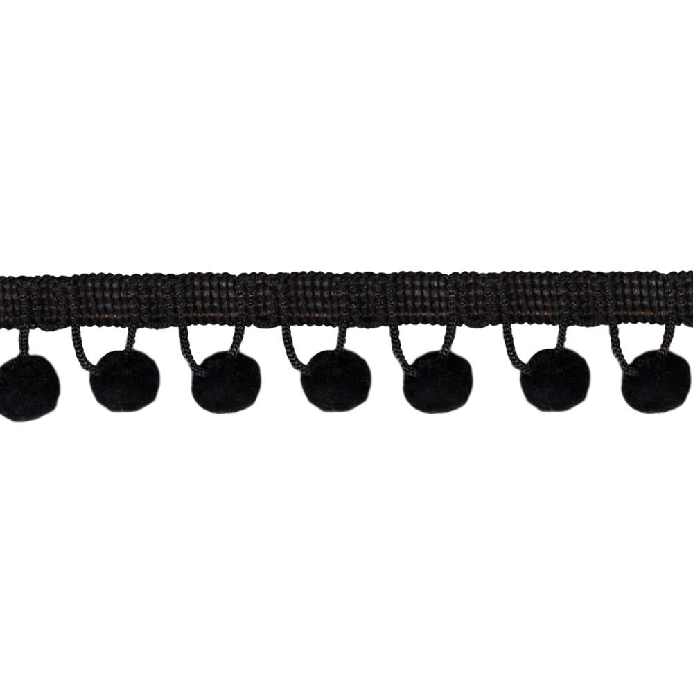 Pompón negro de 12 yardas