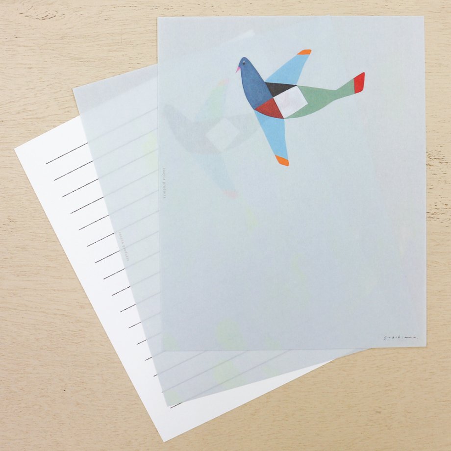 Bird Anotori Letter Set Writing Papers & Envelopes