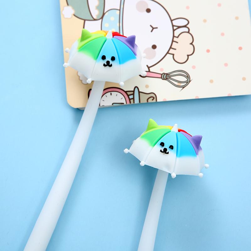 Rainbow Umbrella Gel Pen