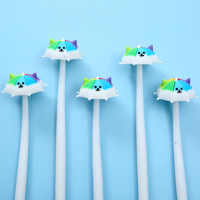 Rainbow Umbrella Gel Pen