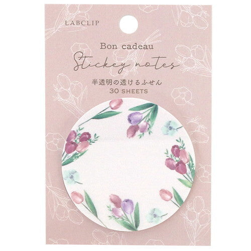 Notas adhesivas Bon Cadeau de color rosa