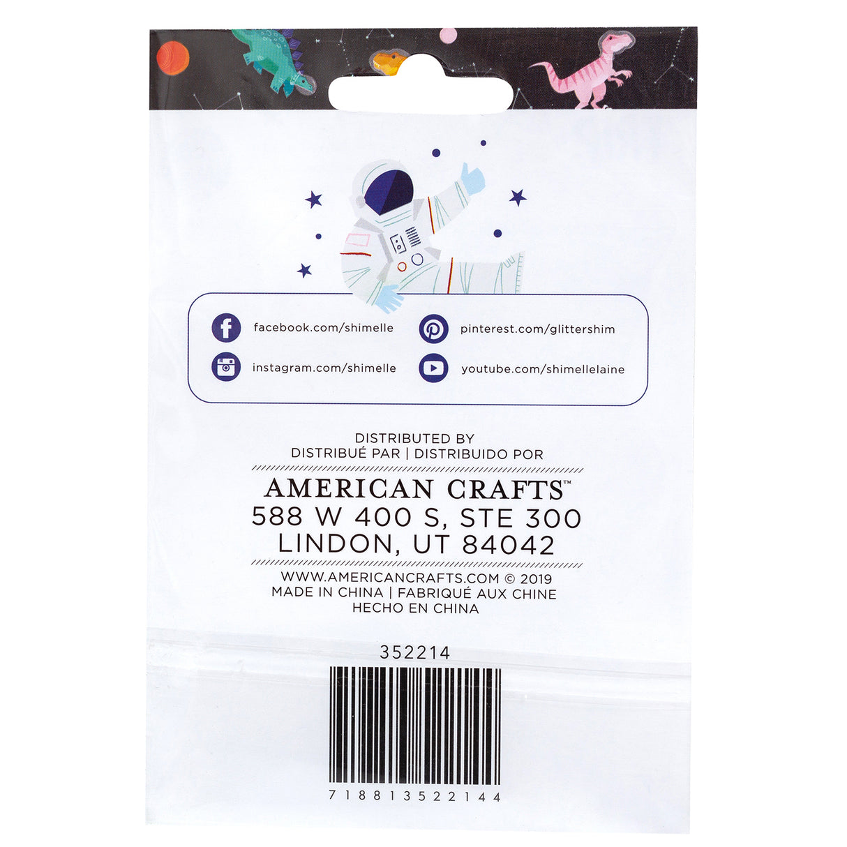 Shimelle Field Trip Lenticular Stickers Dinosaurs