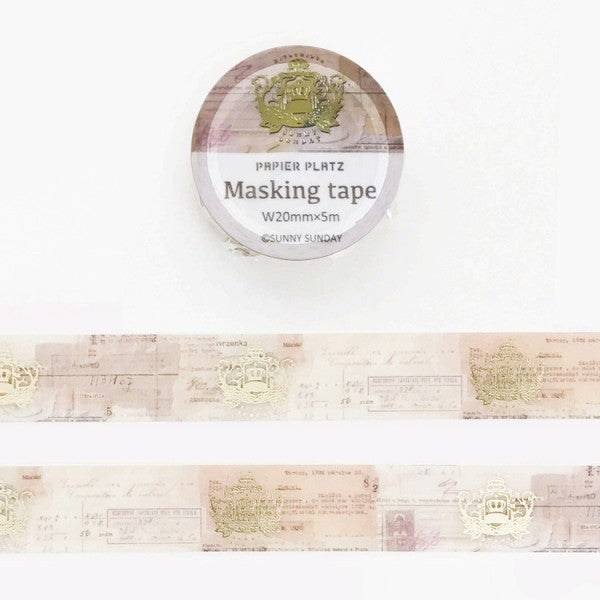 Stamping Rogo Washi Tape Sunny Sunday x Papier Platz