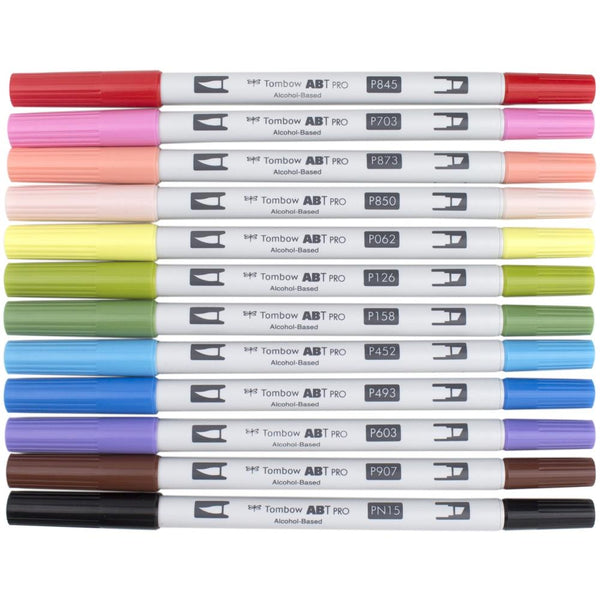 Tombow ABT PRO Dual Brush Pen, Single Markers 